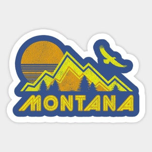 Retro Montana Sticker